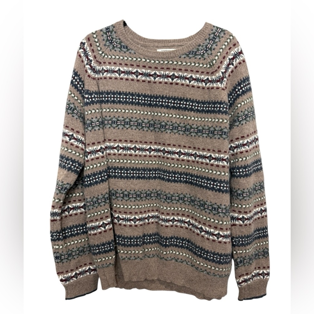 Goodthreads 100% lambswool sweater (unisex)